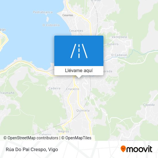 Mapa Rúa Do Pai Crespo
