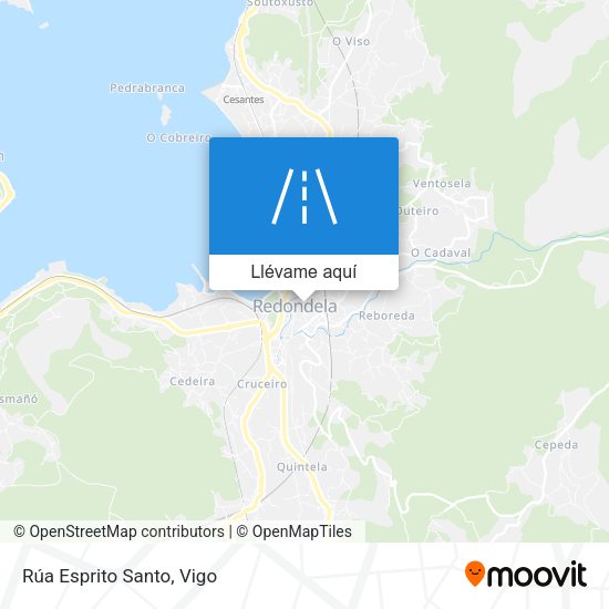 Mapa Rúa Esprito Santo