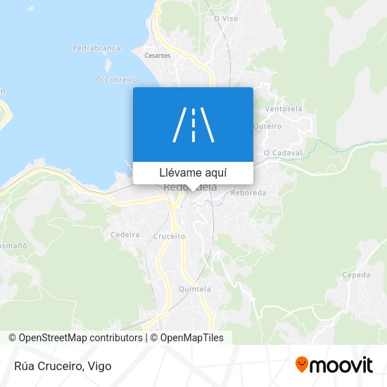 Mapa Rúa Cruceiro