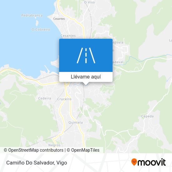 Mapa Camiño Do Salvador