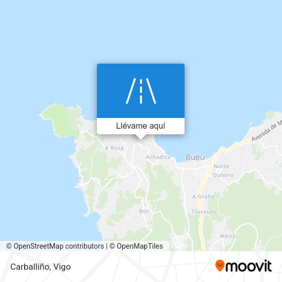 Mapa Carballiño