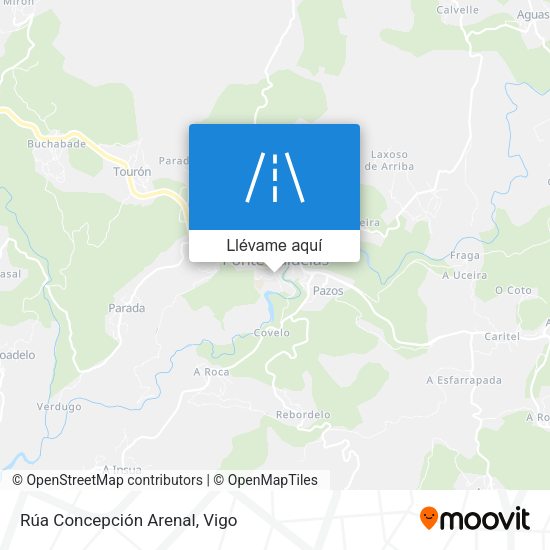 Mapa Rúa Concepción Arenal