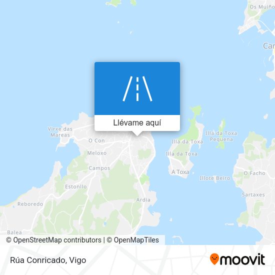 Mapa Rúa Conricado
