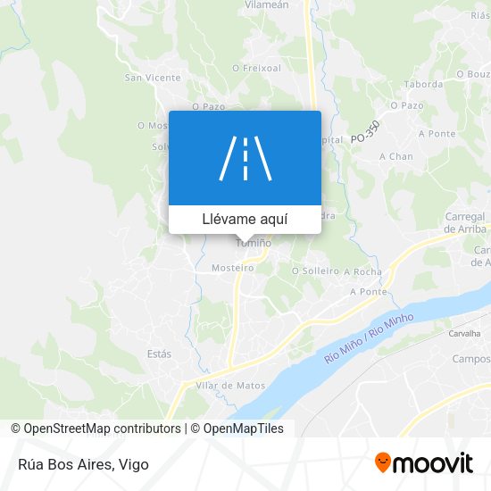 Mapa Rúa Bos Aires