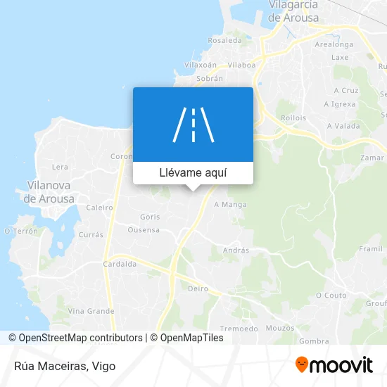 Mapa Rúa Maceiras