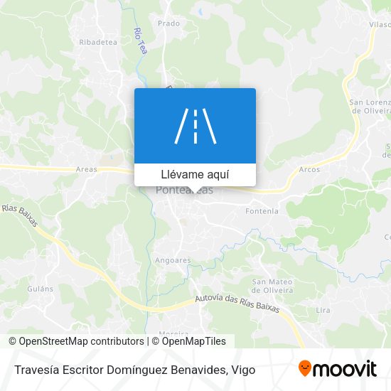 Mapa Travesía Escritor Domínguez Benavides