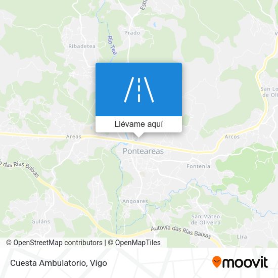 Mapa Cuesta Ambulatorio