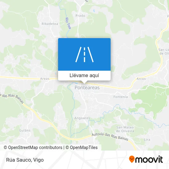 Mapa Rúa Sauco