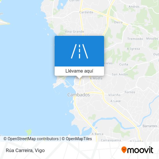 Mapa Rúa Carreira