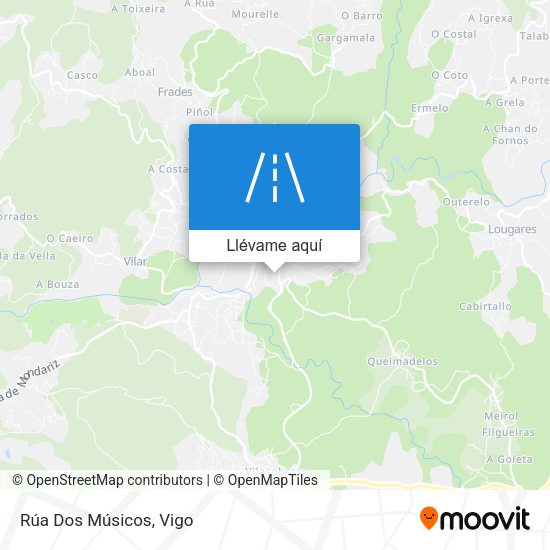Mapa Rúa Dos Músicos