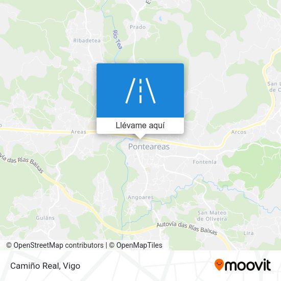 Mapa Camiño Real