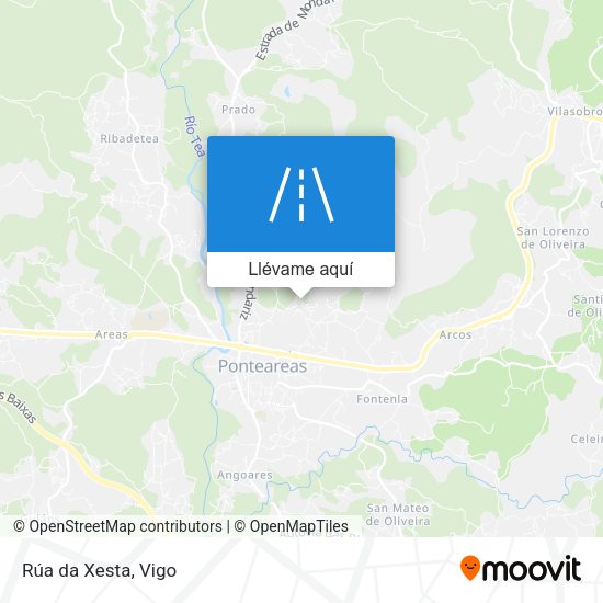 Mapa Rúa da Xesta