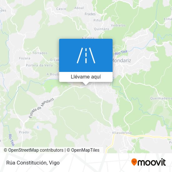 Mapa Rúa Constitución