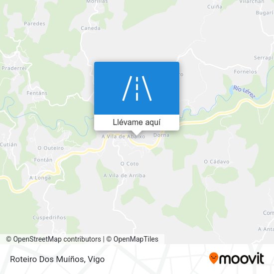 Mapa Roteiro Dos Muíños