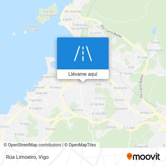Mapa Rúa Limoeiro