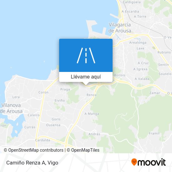 Mapa Camiño Renza A