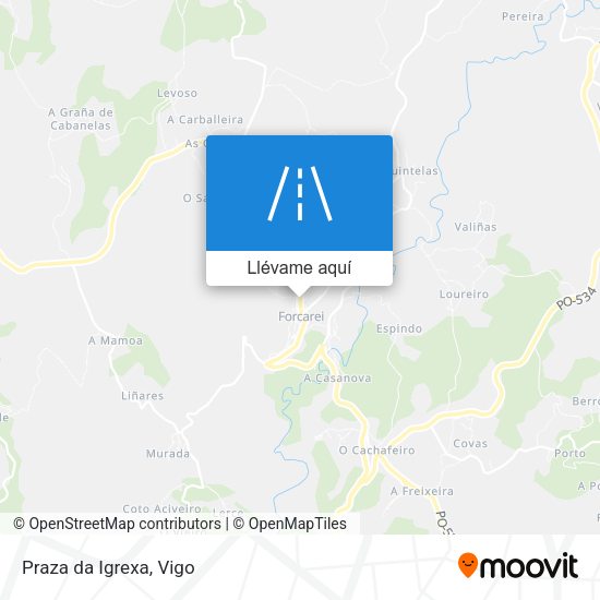 Mapa Praza da Igrexa