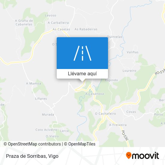 Mapa Praza de Sorribas