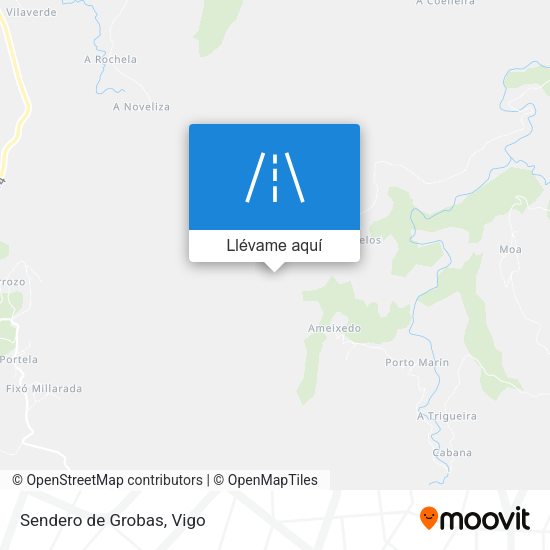 Mapa Sendero de Grobas