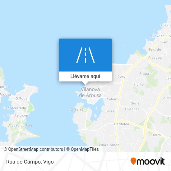 Mapa Rúa do Campo