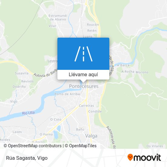 Mapa Rúa Sagasta