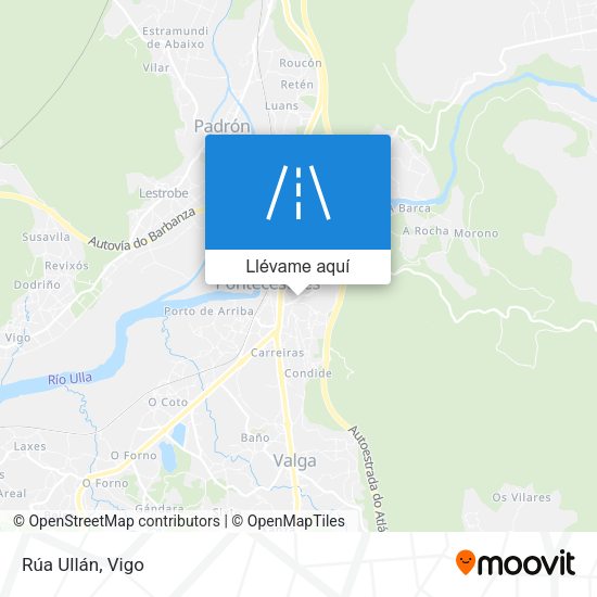 Mapa Rúa Ullán