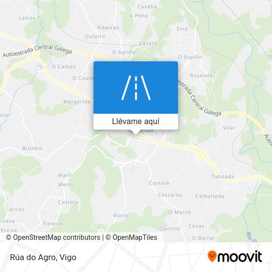 Mapa Rúa do Agro