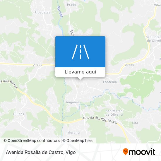 Mapa Avenida Rosalía de Castro