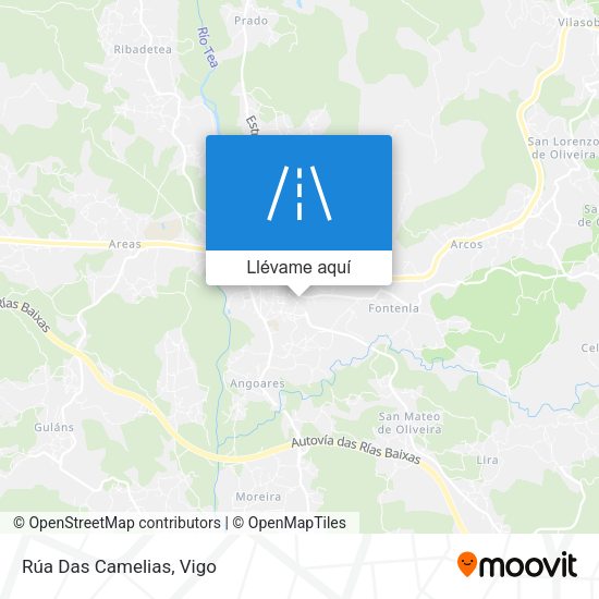 Mapa Rúa Das Camelias