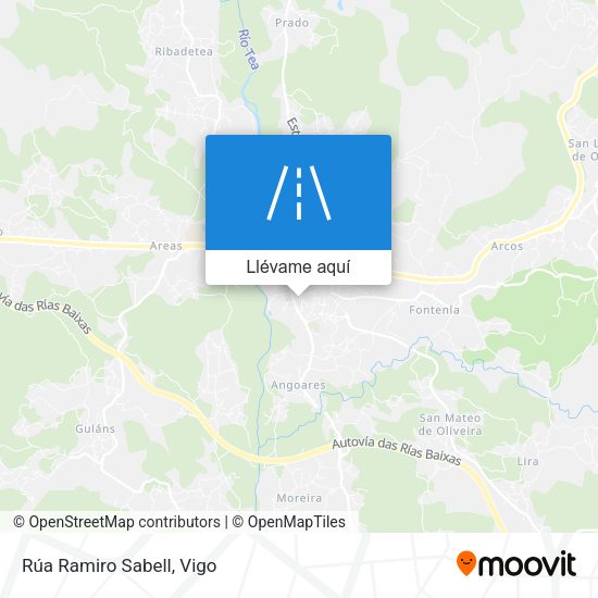 Mapa Rúa Ramiro Sabell