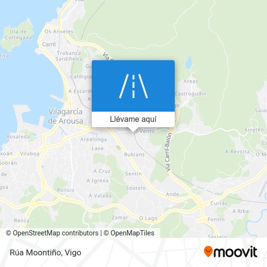 Mapa Rúa Moontiño