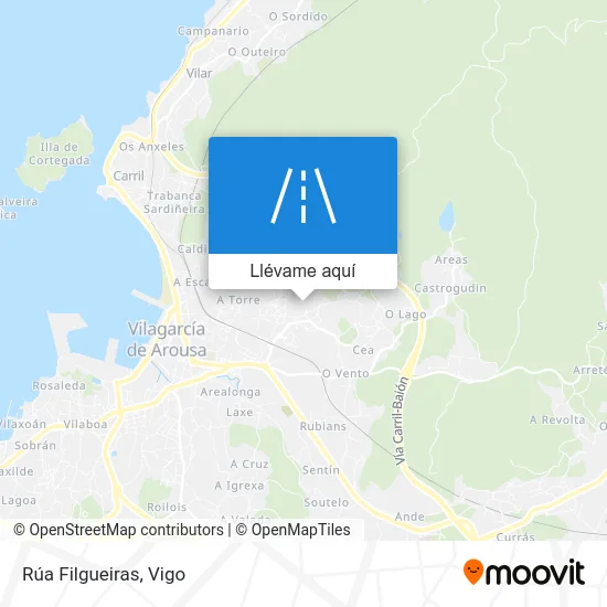 Mapa Rúa Filgueiras