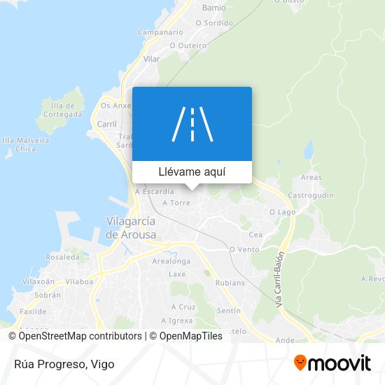 Mapa Rúa Progreso