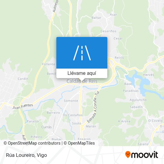 Mapa Rúa Loureiro
