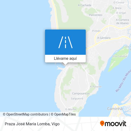 Mapa Praza José María Lomba