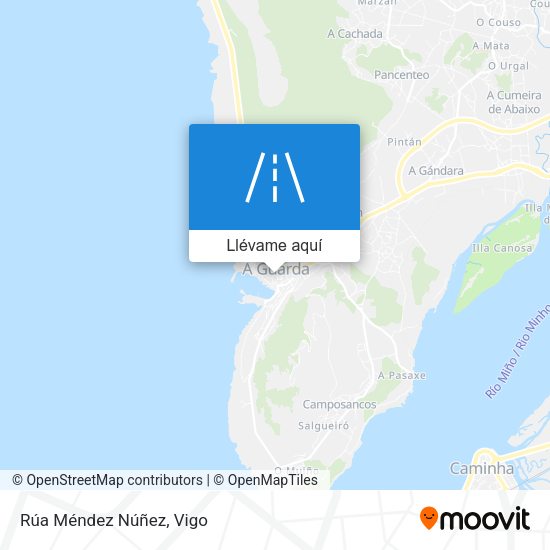 Mapa Rúa Méndez Núñez