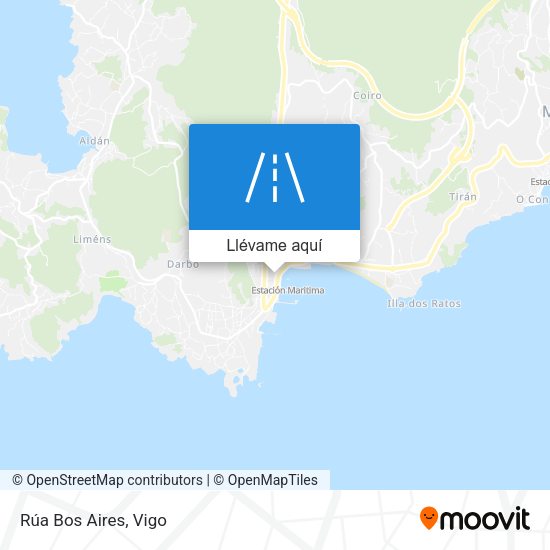 Mapa Rúa Bos Aires