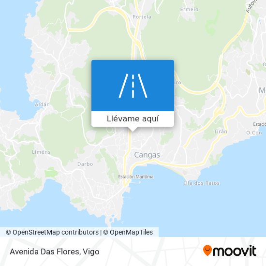 Mapa Avenida Das Flores