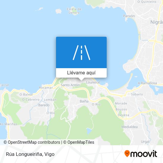 Mapa Rúa Longueiriña