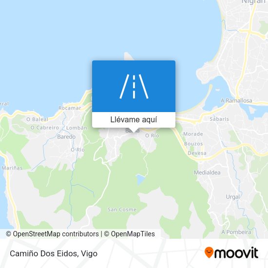 Mapa Camiño Dos Eidos
