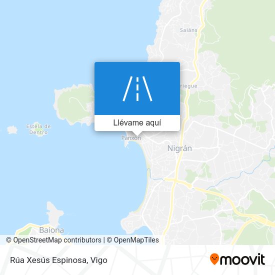 Mapa Rúa Xesús Espinosa