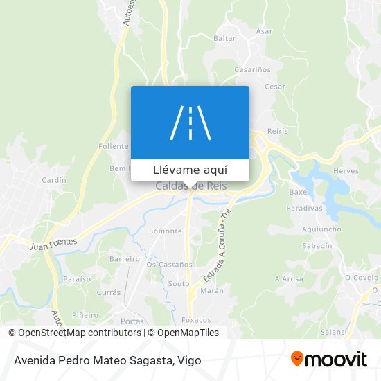 Mapa Avenida Pedro Mateo Sagasta