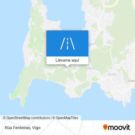 Mapa Rúa Fenteiras