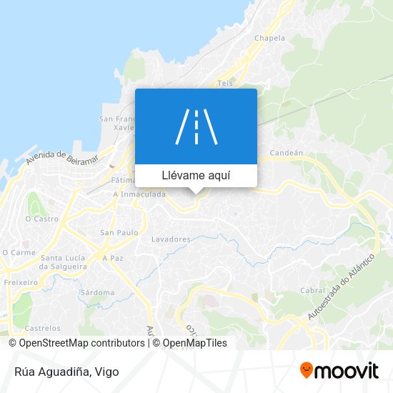 Mapa Rúa Aguadiña