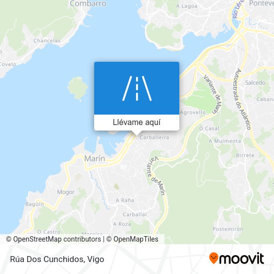 Mapa Rúa Dos Cunchidos