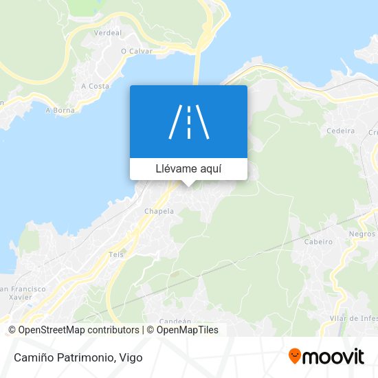 Mapa Camiño Patrimonio