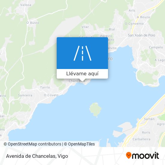 Mapa Avenida de Chancelas