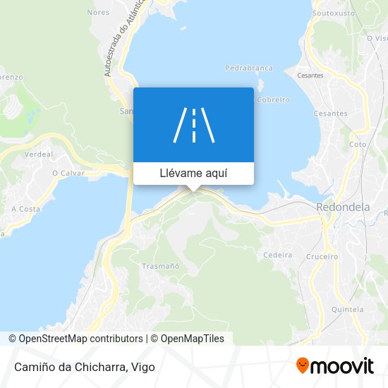 Mapa Camiño da Chicharra