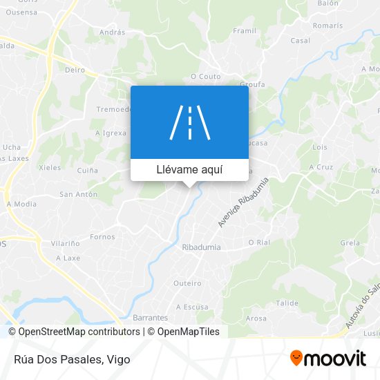 Mapa Rúa Dos Pasales