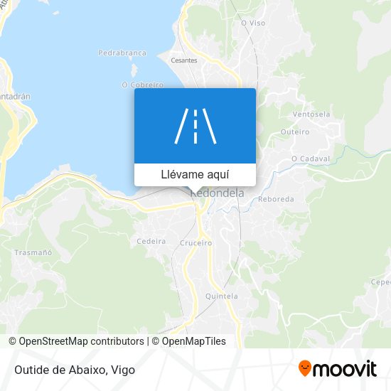 Mapa Outide de Abaixo
